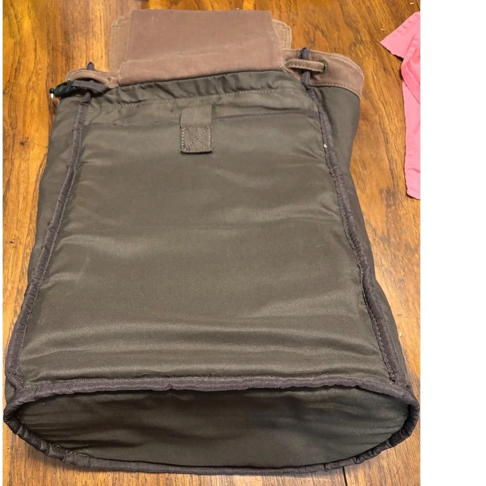 Lifewit Backpack Rucksack Unisex Large Brown Canvas Leather Vintage Hiking Bag